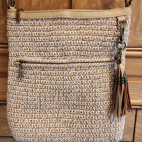 The Sak Lucia Crochet Crossbody Bag Bamboo - Picture 3 of 8